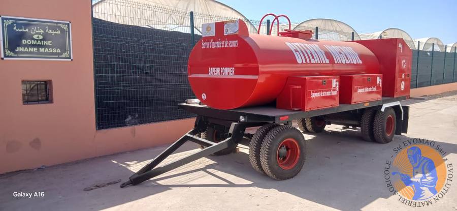 Citerne Incendie EVOMAG Maroc