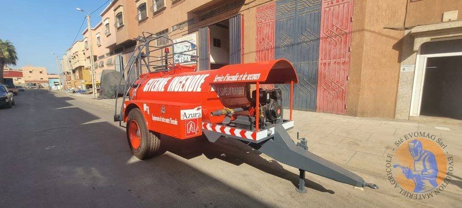 Citerne Incendie EVOMAG Maroc