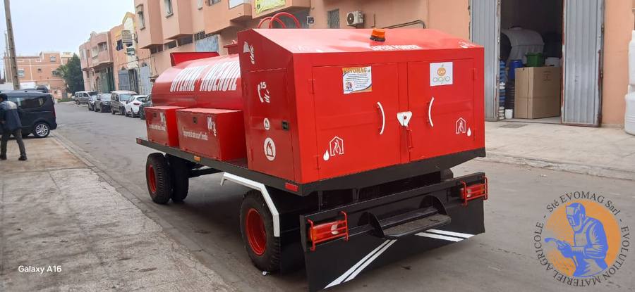 Citerne Incendie EVOMAG Maroc