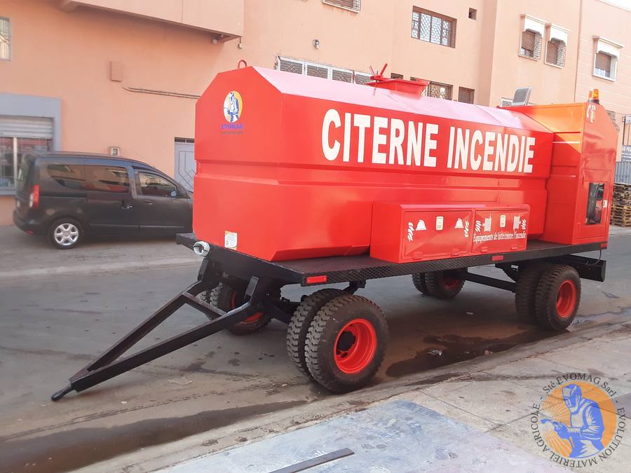 Citerne Incendie EVOMAG Maroc